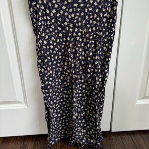 Madewell Maxi floral skirt
